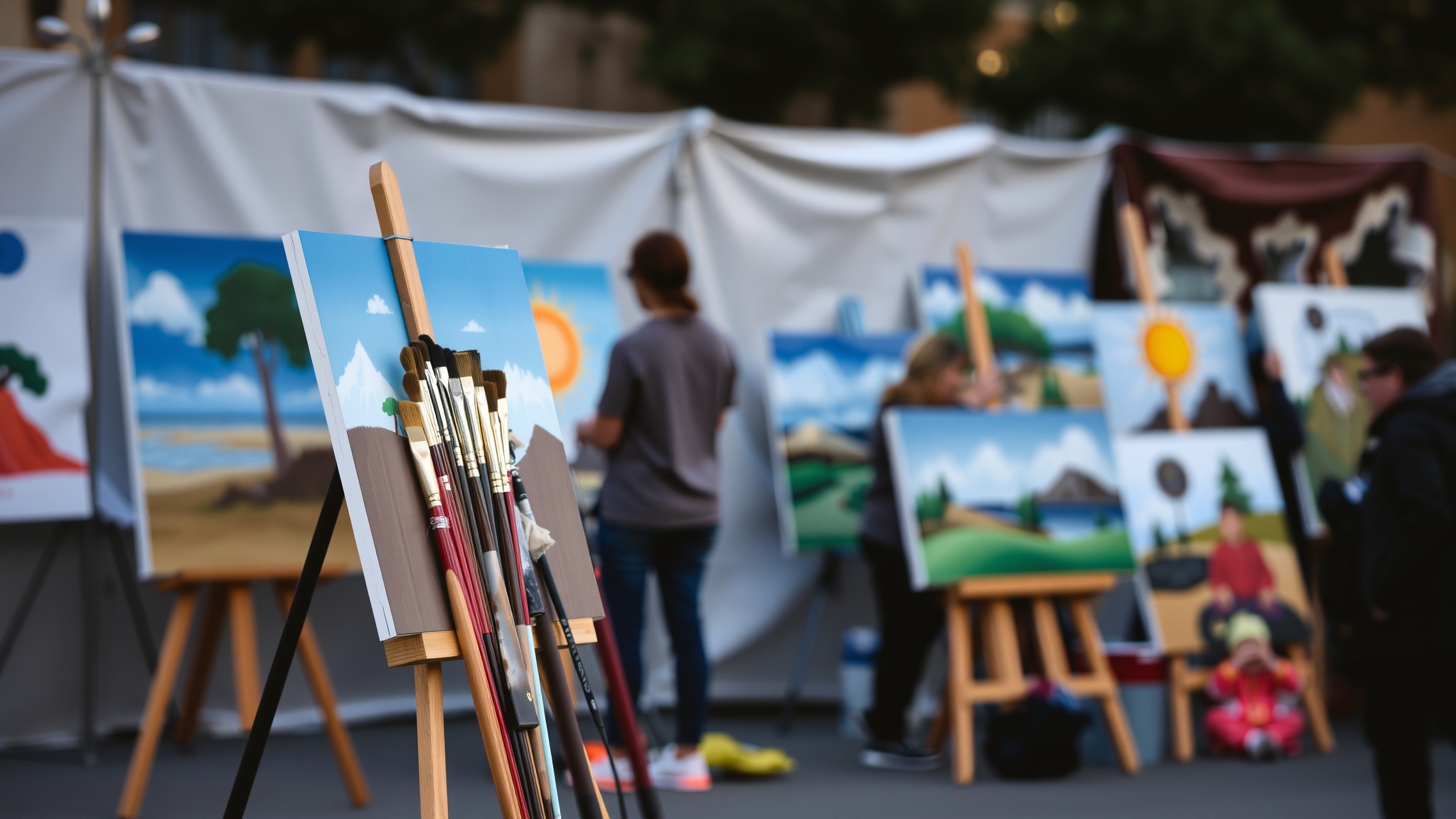L'Ajuntament de Silla organitza un concurs de pintura al carrer per a la primavera