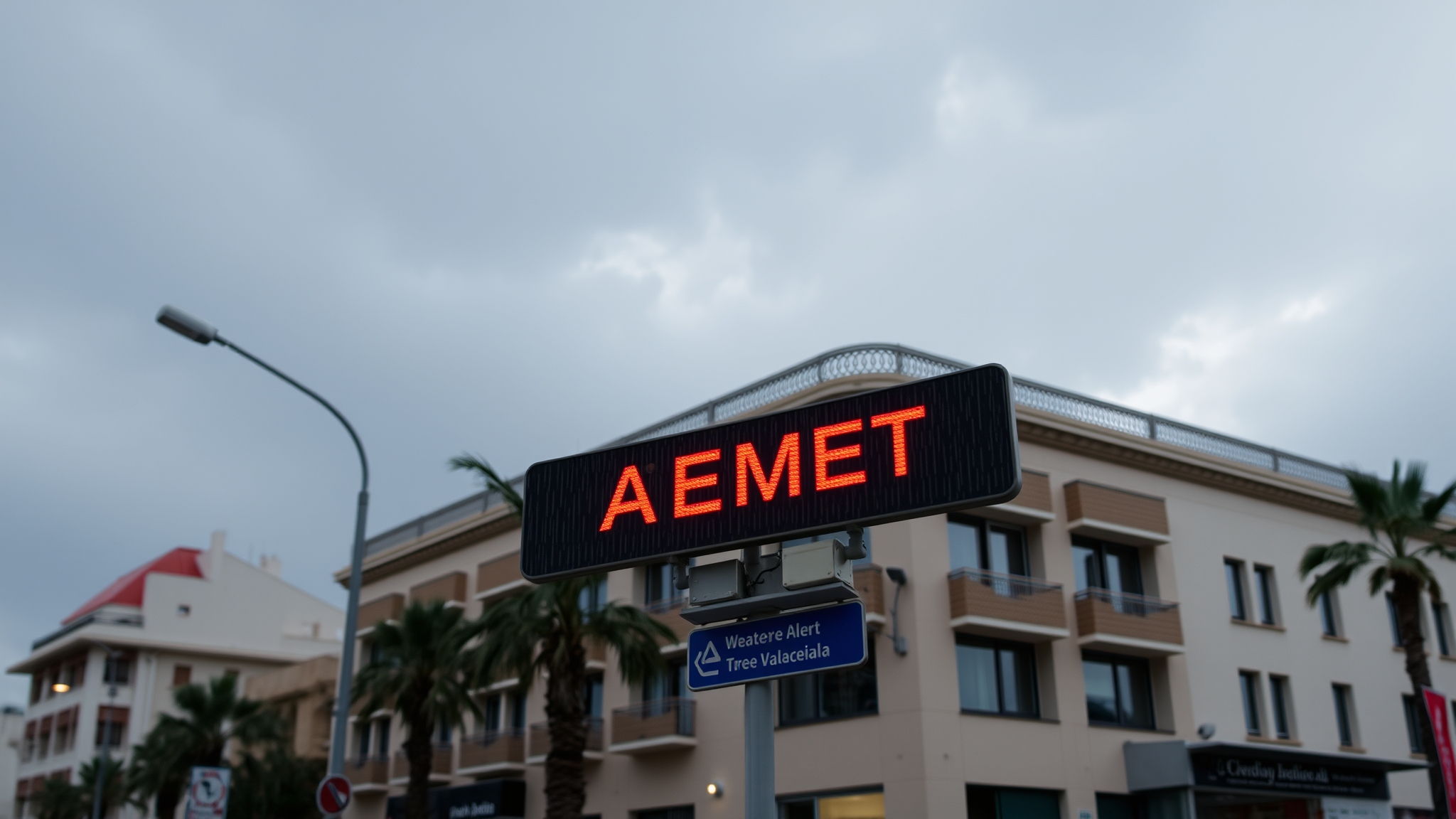 El temps a la Comunitat Valenciana: AEMET alerta de pluges intenses i vents forts per a demà