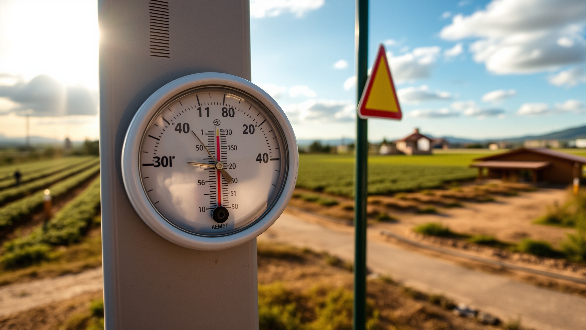 Alerta groga per calor a l'interior de València i Alacant hui dijous