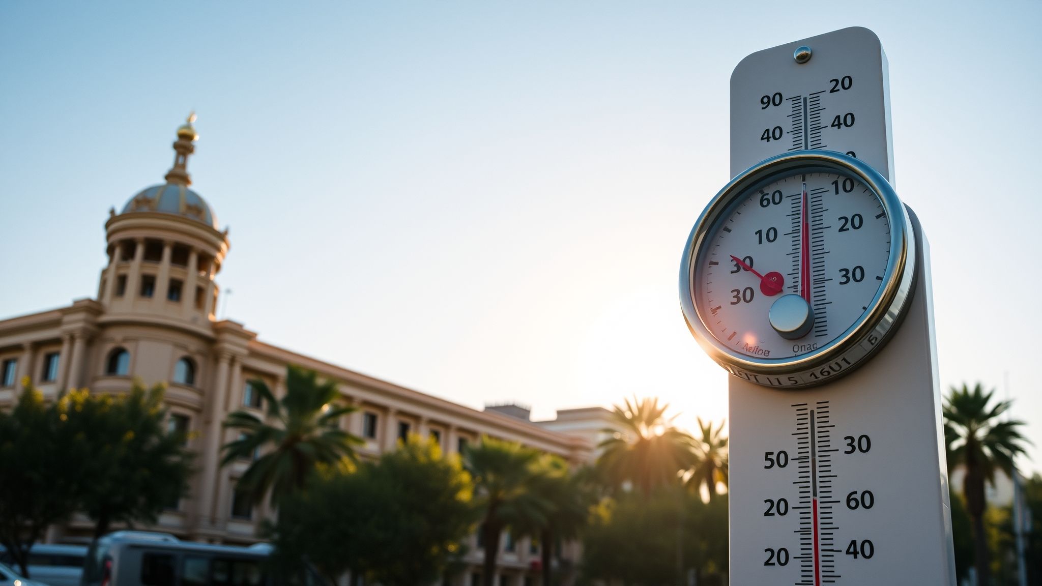 Oratge: Ascens notable de temperatures a l'interior de València hui