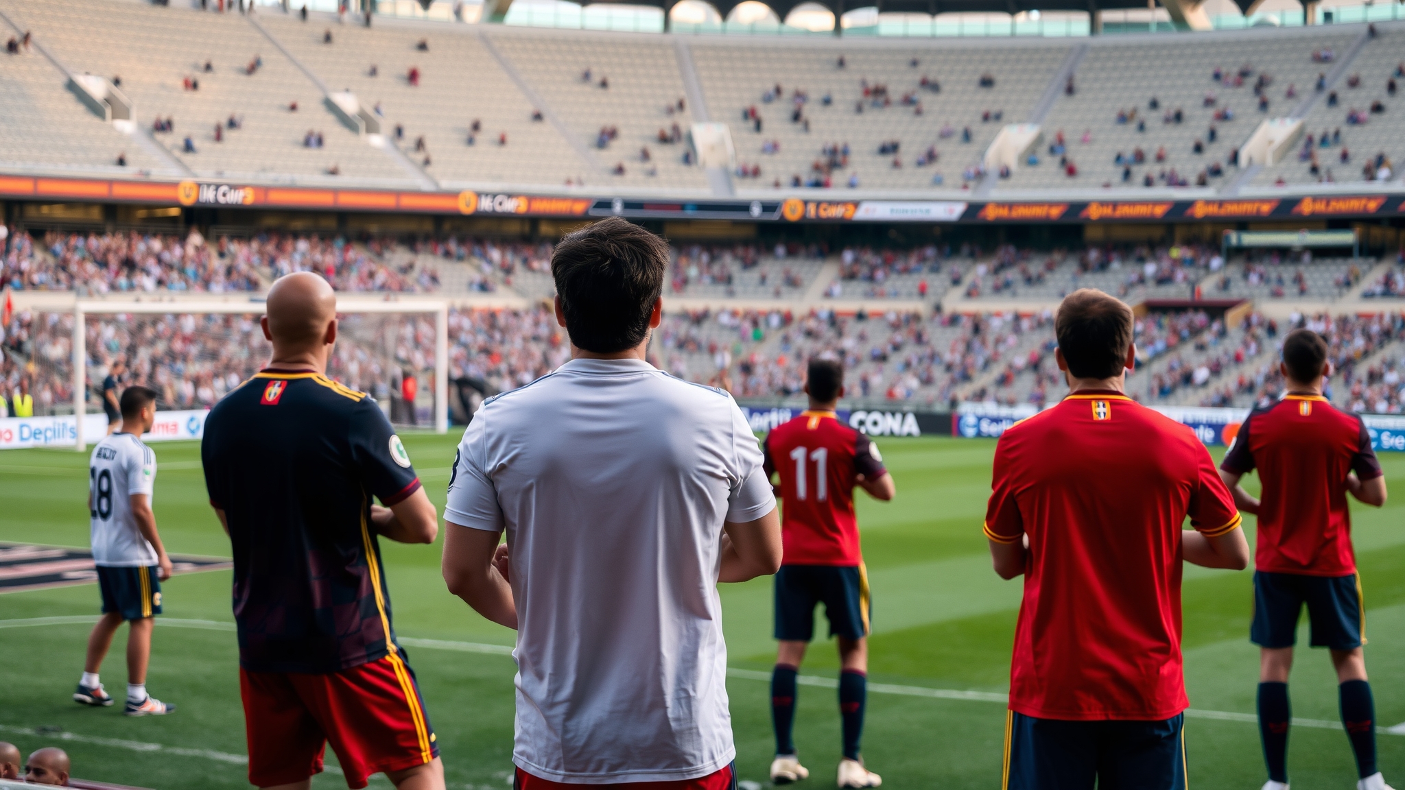La selecció espanyola de futbol suporta la pressió davant Bèlgica